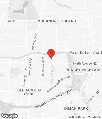 Map of Boom Boom Bao - 675 Ponce De Leon Ave NE Ste EX-125, Atlanta, GA, 30308, US